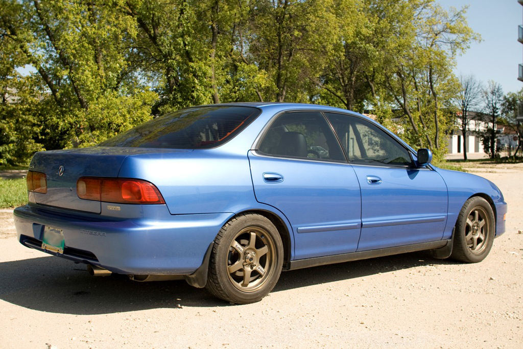 Acura Integra (The work wheels were put on by the next owner)